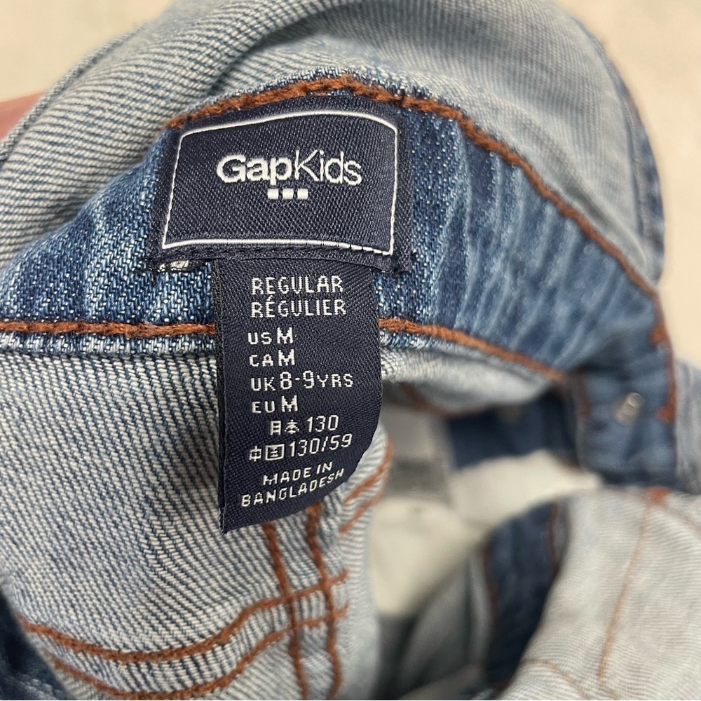Gap kids girls overalls size medium cute distressing - Picture 10 of 10